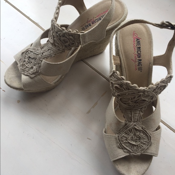 American Rag Wedges Tan - Picture 2 of 8
